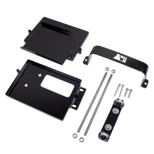 Jeep Wrangler Battery Tray - Rugged Ridge - Dual - Black - `97-`06